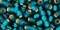 Toho 6/0 Round Japanese Seed Bead, TR6-27BDF, Silver Lined Frost Teal, 20 grams